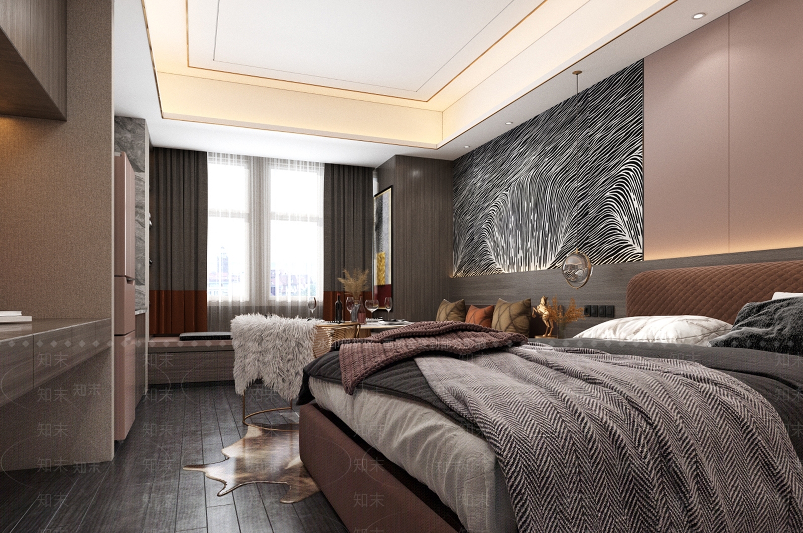 现代单身公寓3D模型下载【ID:472477803】