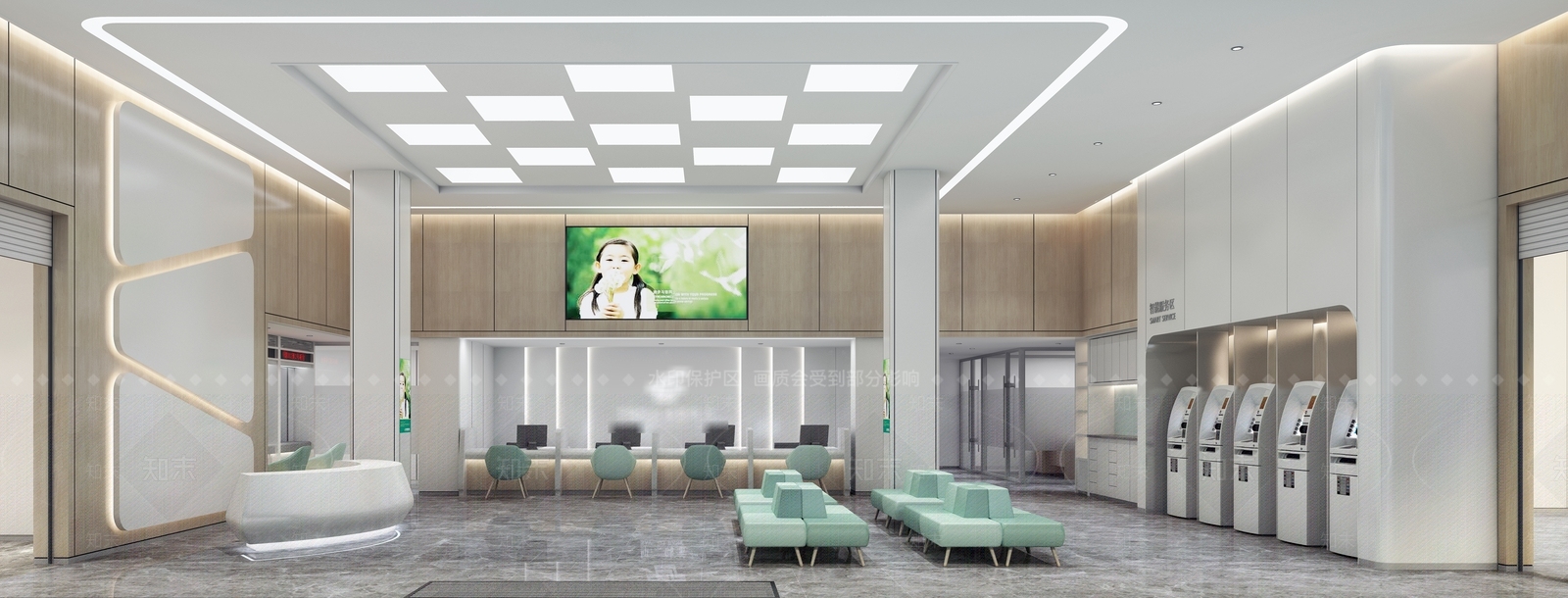 现代银行3D模型下载【ID:272555807】