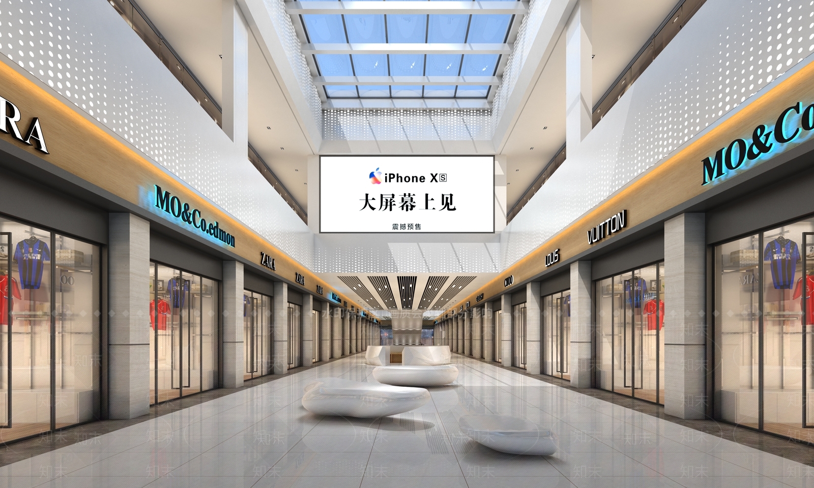 现代商场3D模型下载【ID:272575994】