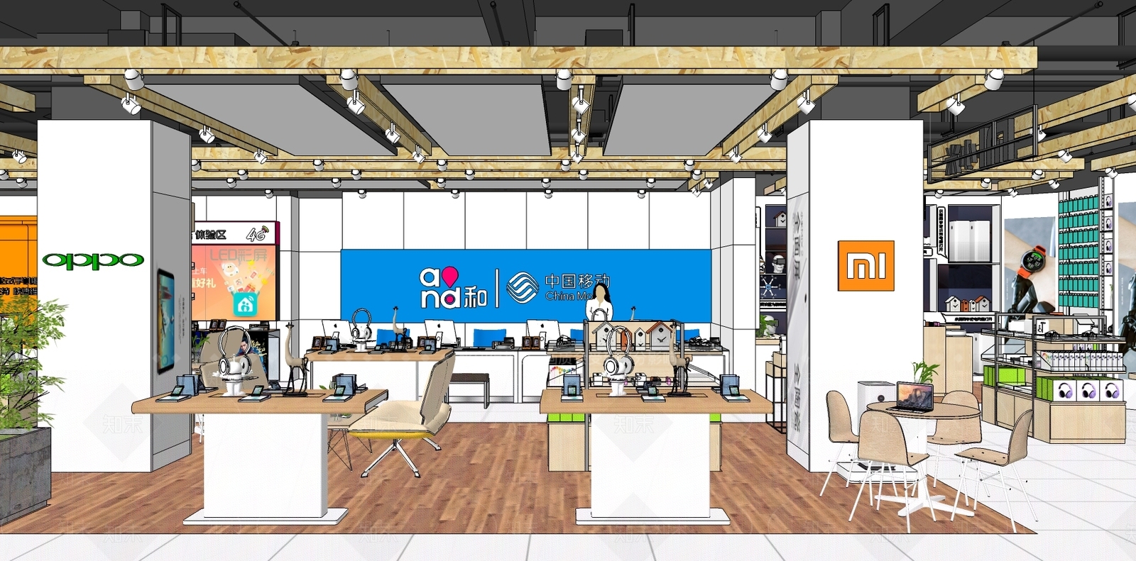 现代风格数码店SU模型下载【ID:572734987】
