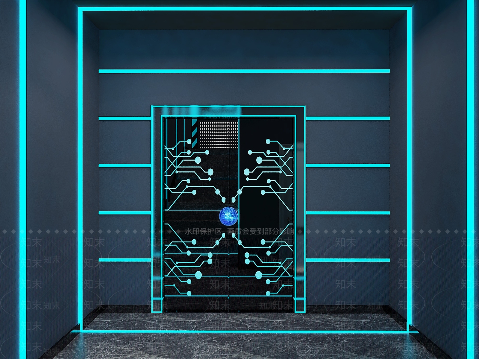 现代网咖3D模型下载【ID:972744272】