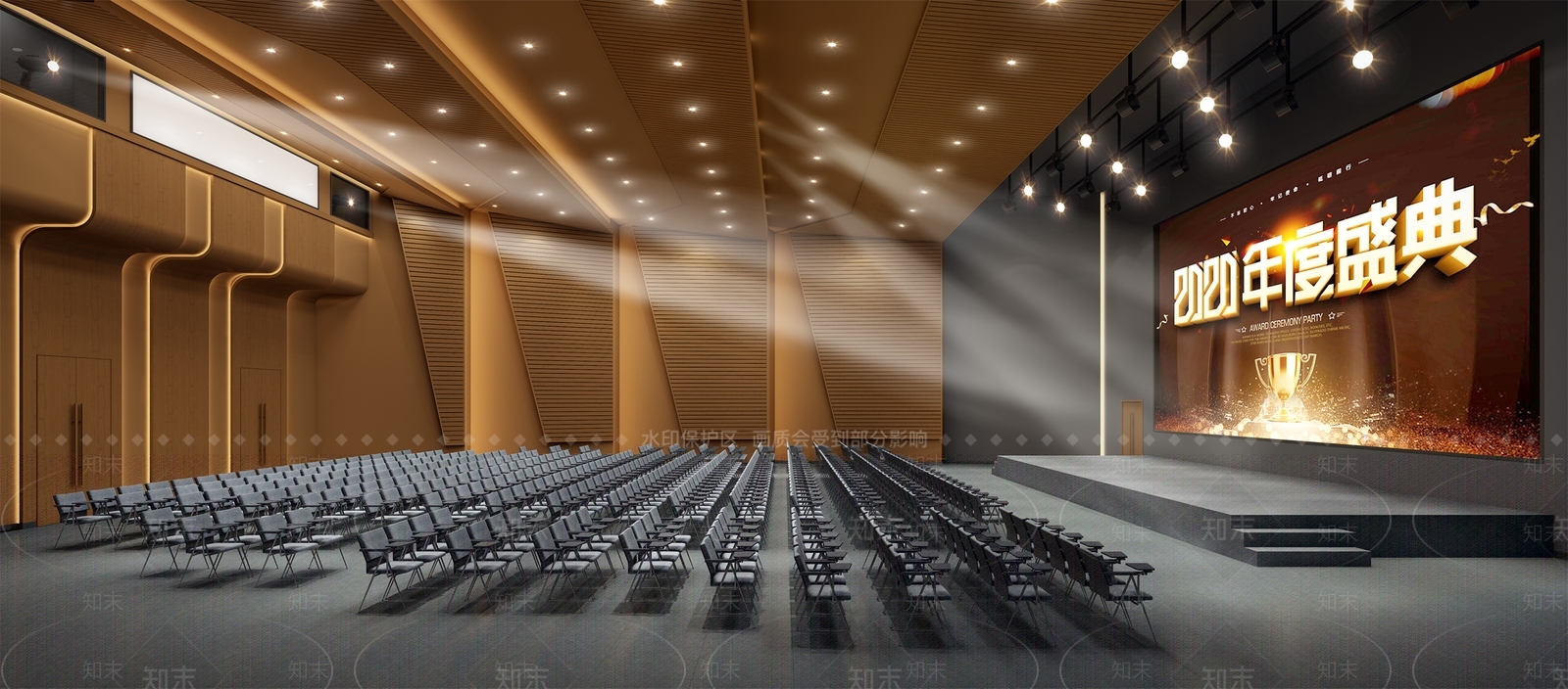 现代影院3D模型下载【ID:572918213】