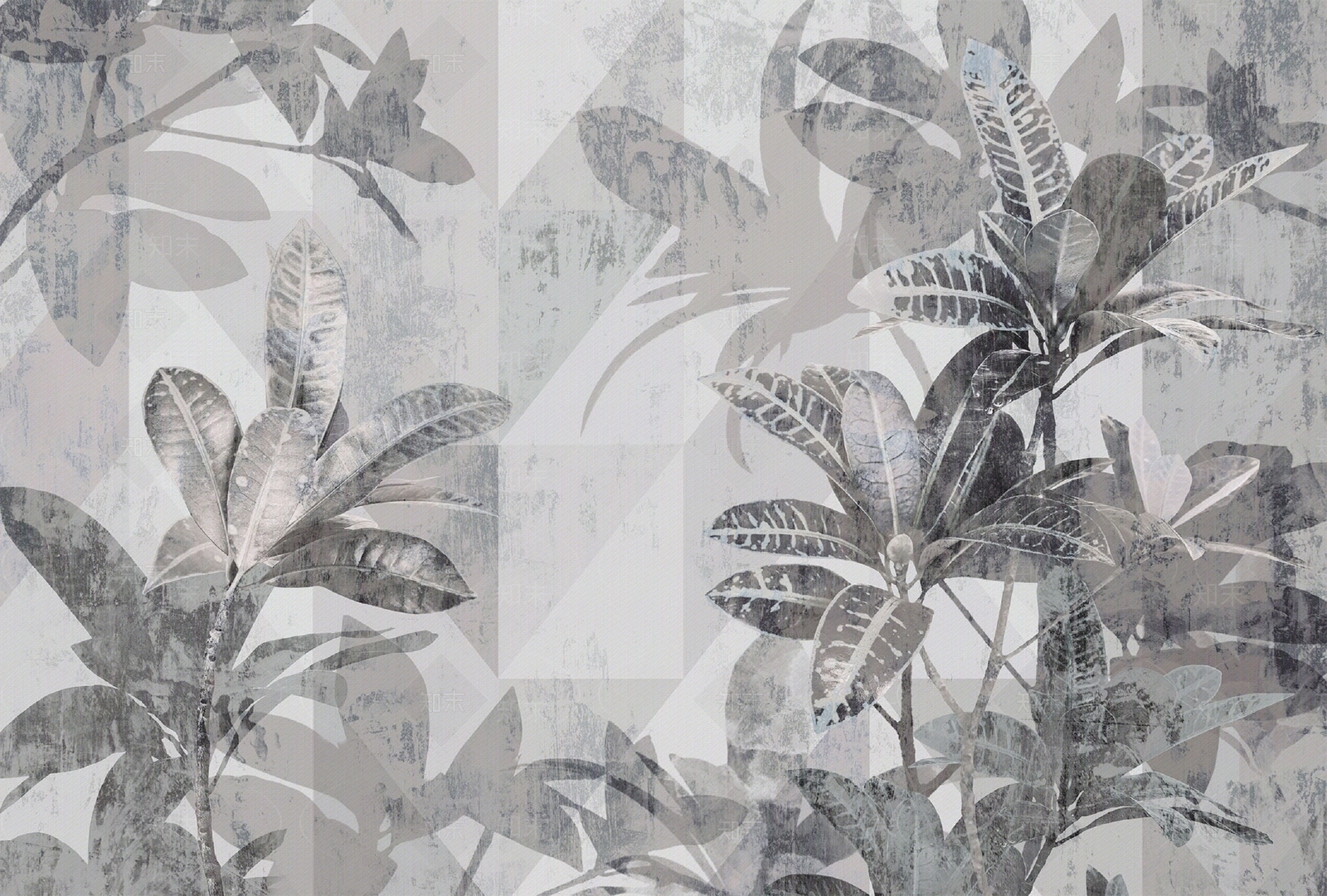 高清现代叶子壁纸贴图下载【ID:872919567】
