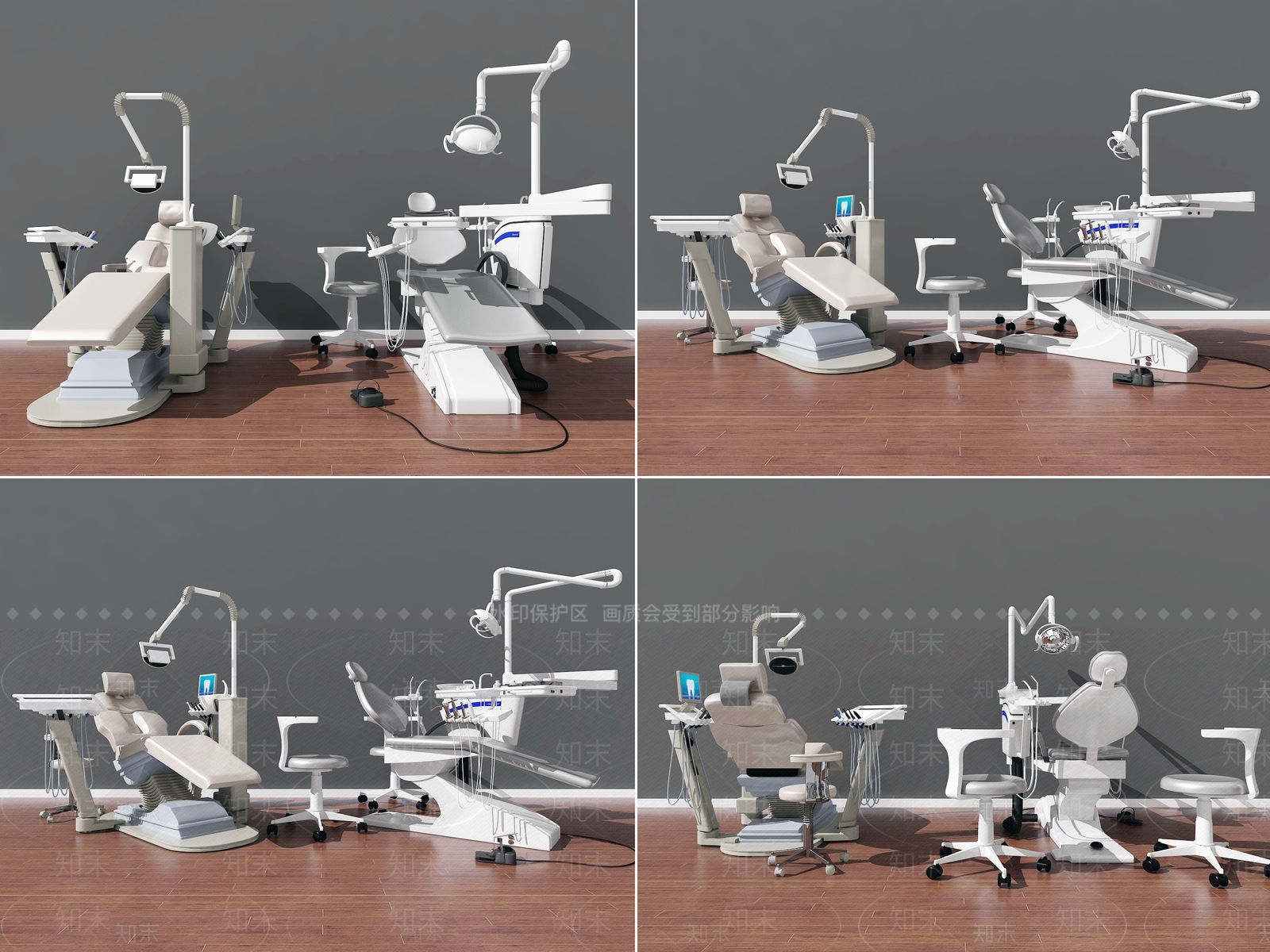现代牙科医疗器材3D模型下载【ID:372920146】