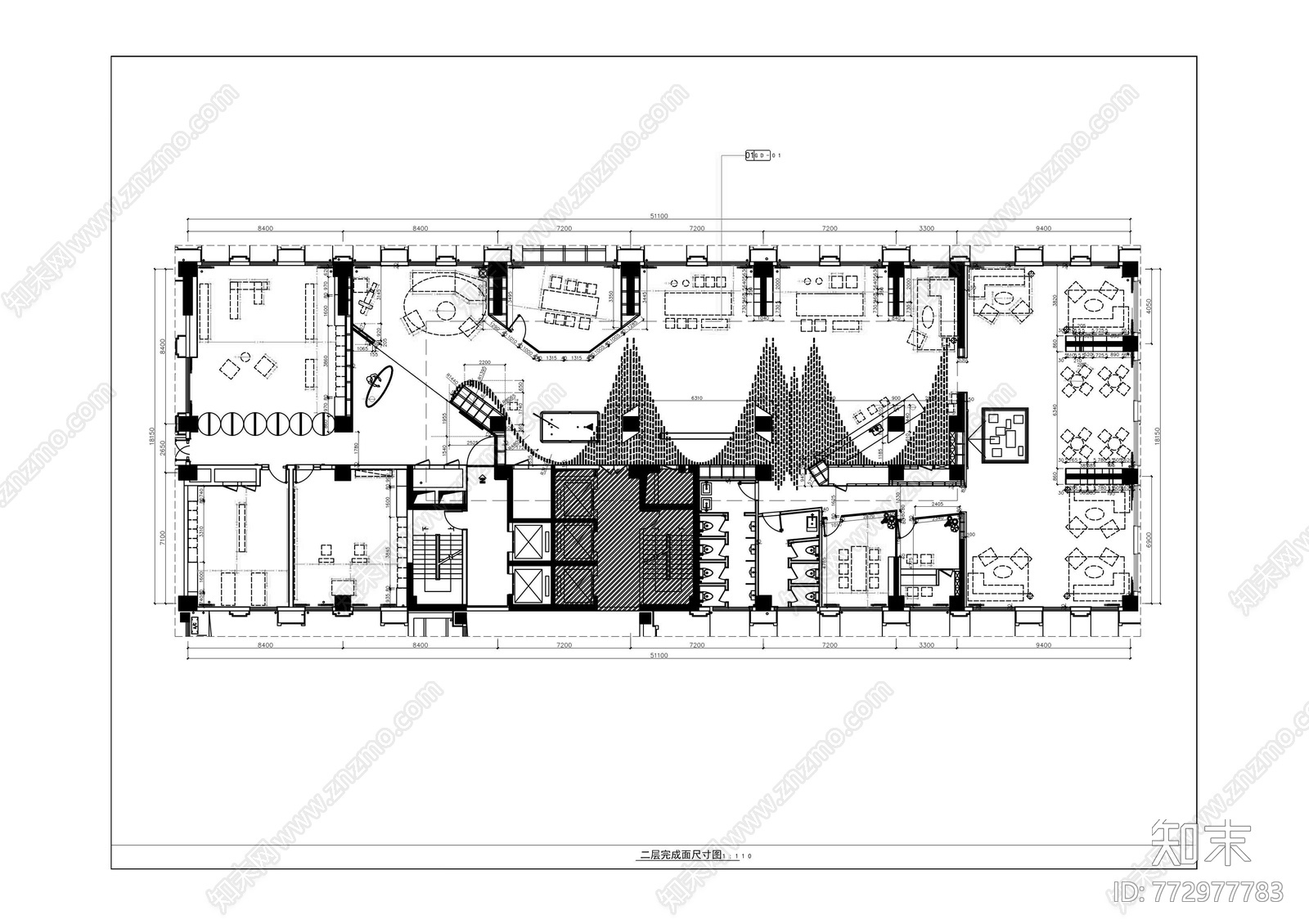 宾果国际展示中心会所cad施工图下载【ID:772977783】