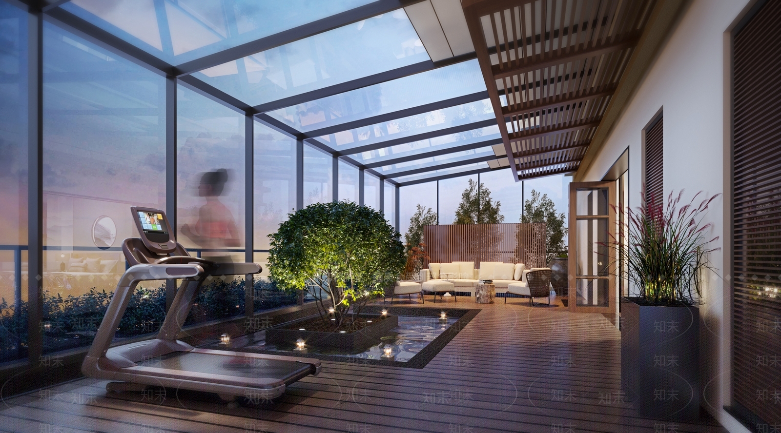 现代阳台3D模型下载【ID:272984248】