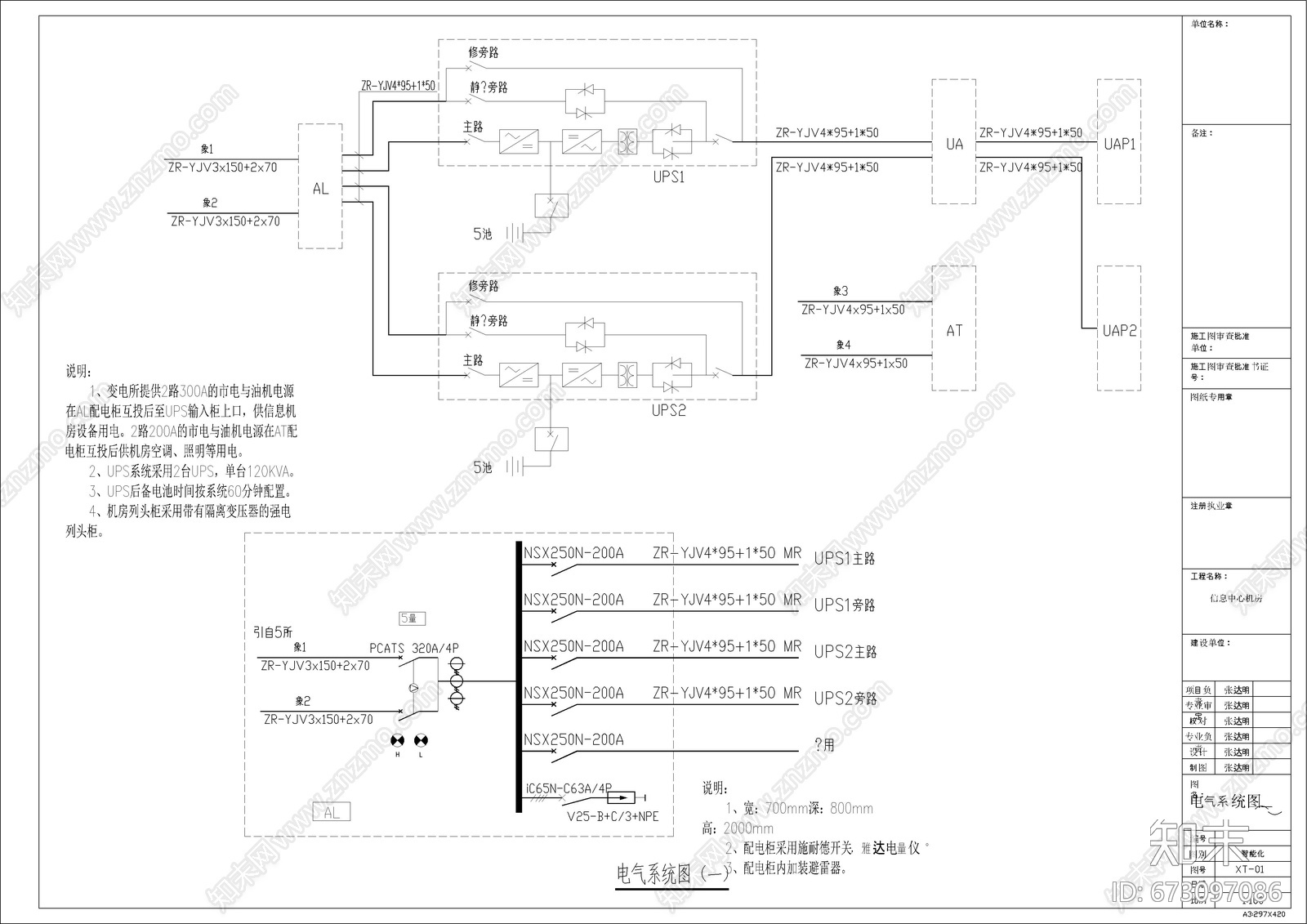 信息机房设计图施工图下载【ID:673097086】