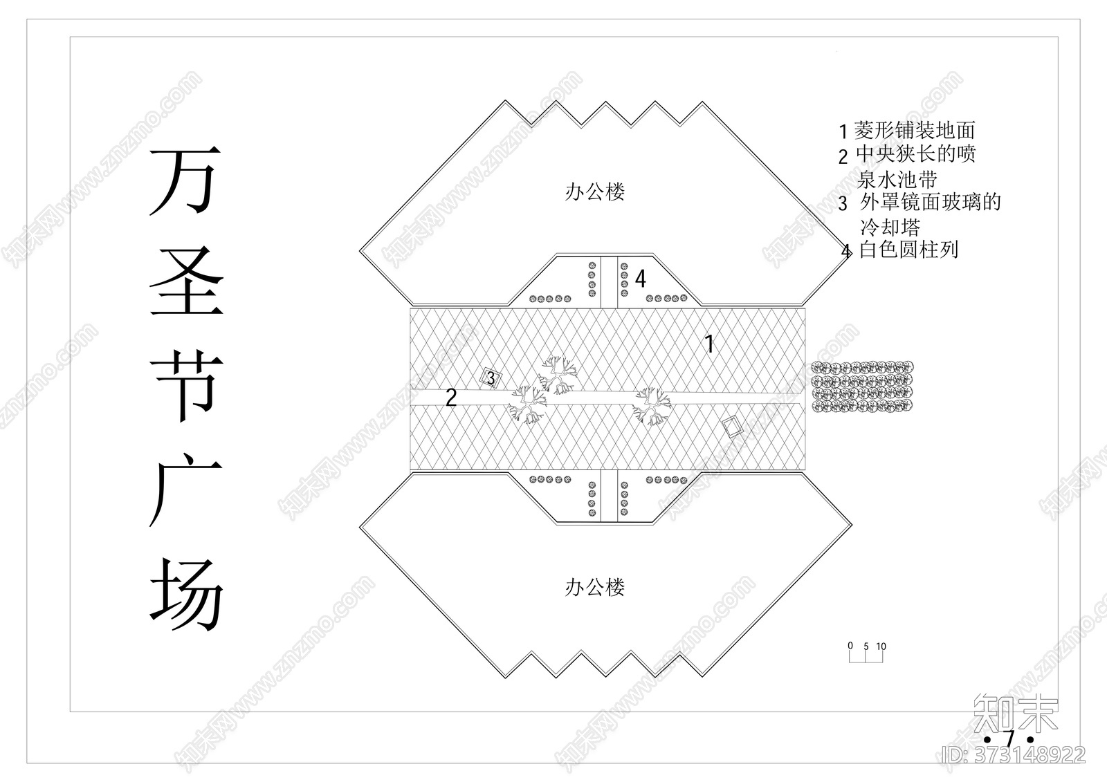 CAD公园景观布置景节点施工图下载【ID:373148922】