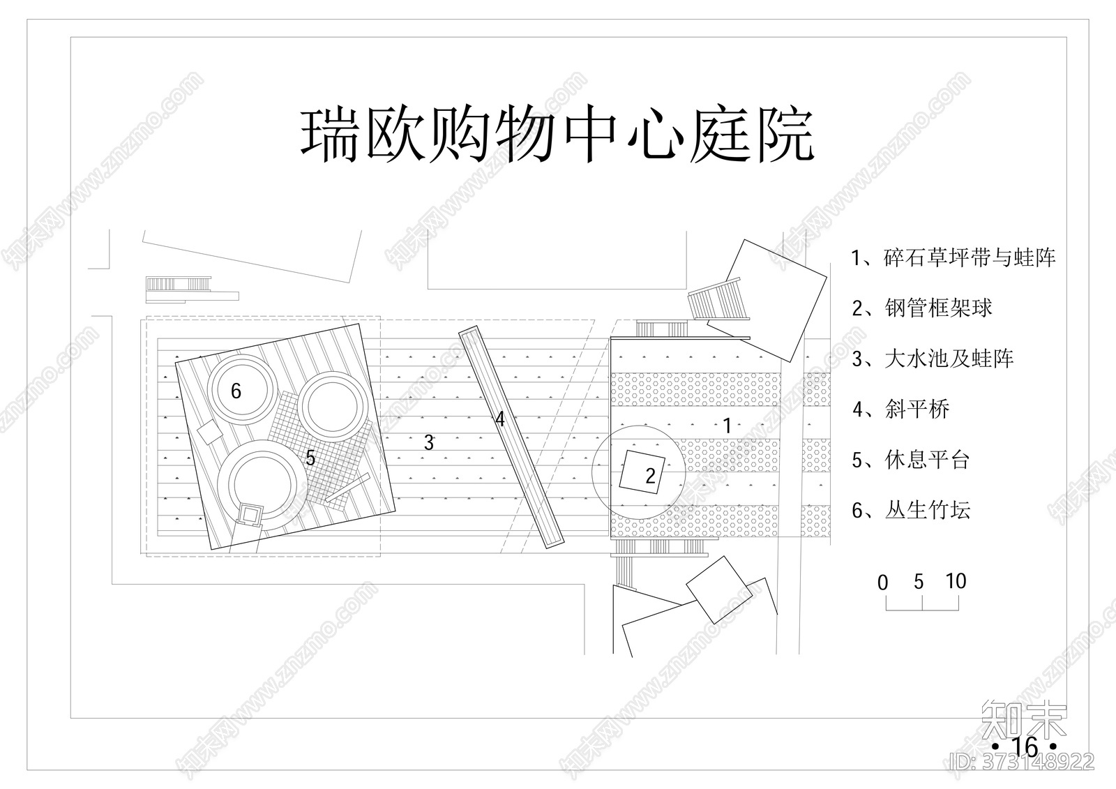 CAD公园景观布置景节点施工图下载【ID:373148922】