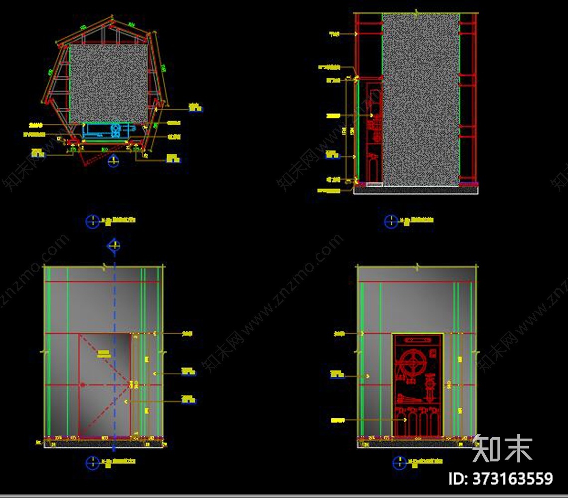 消火栓门施工图下载【ID:373163559】