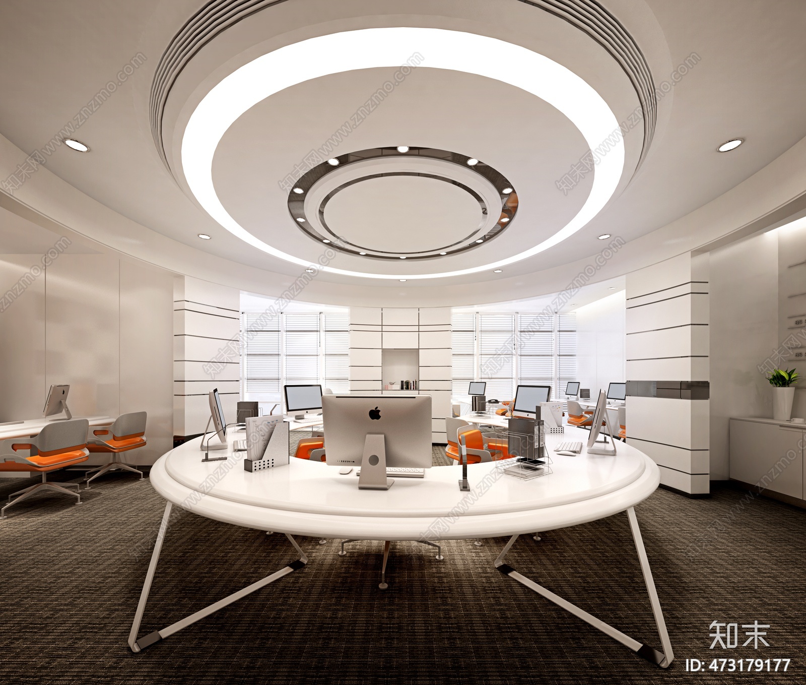 优利集团办公室施工图下载【ID:473179177】