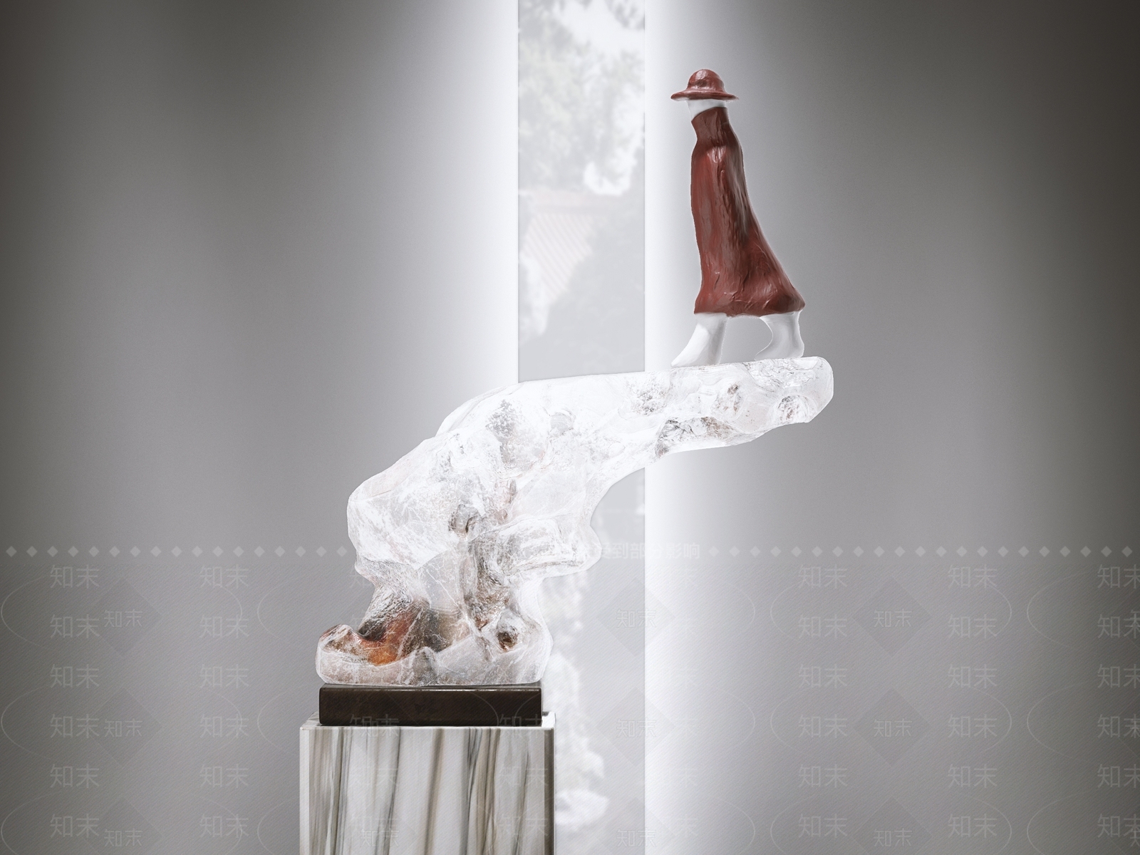 现代客厅3D模型下载【ID:373303888】