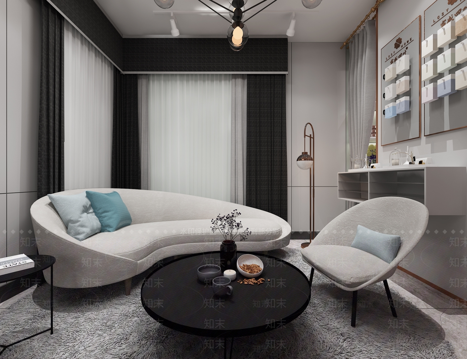 现代家居专卖店3D模型下载【ID:373320001】