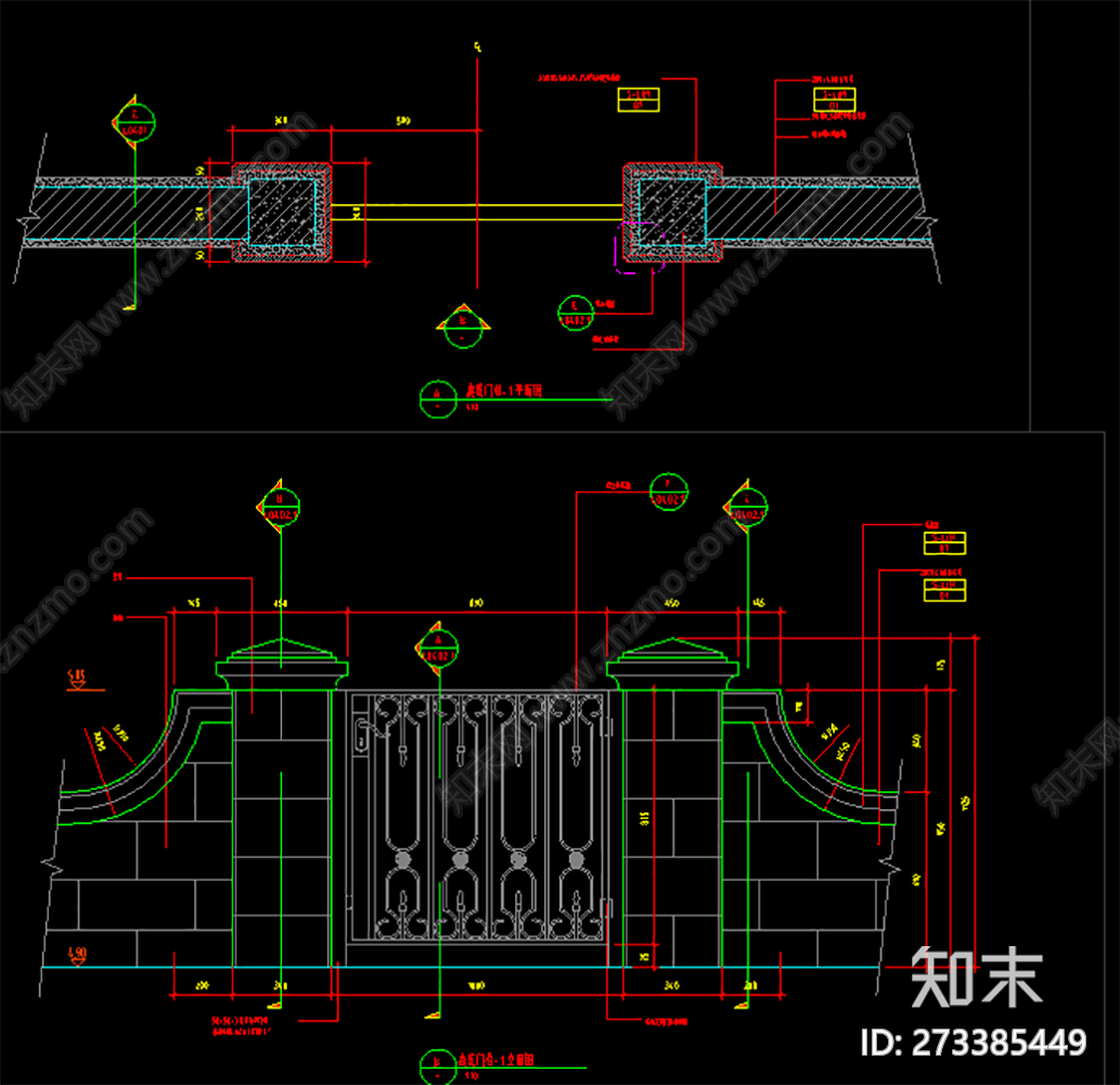 绿城苏州御施工图下载【ID:273385449】