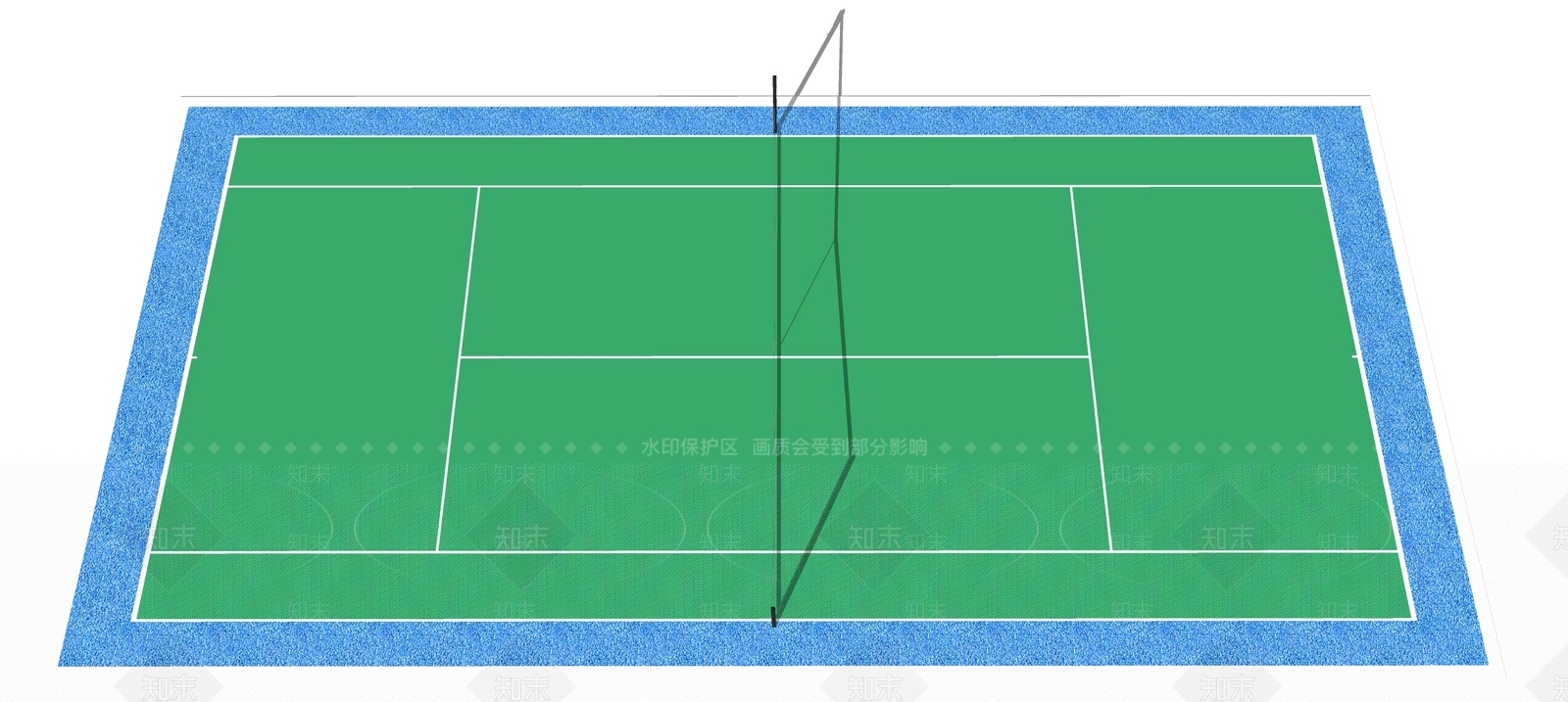 现代风格球类器材SU模型下载【ID:573403544】