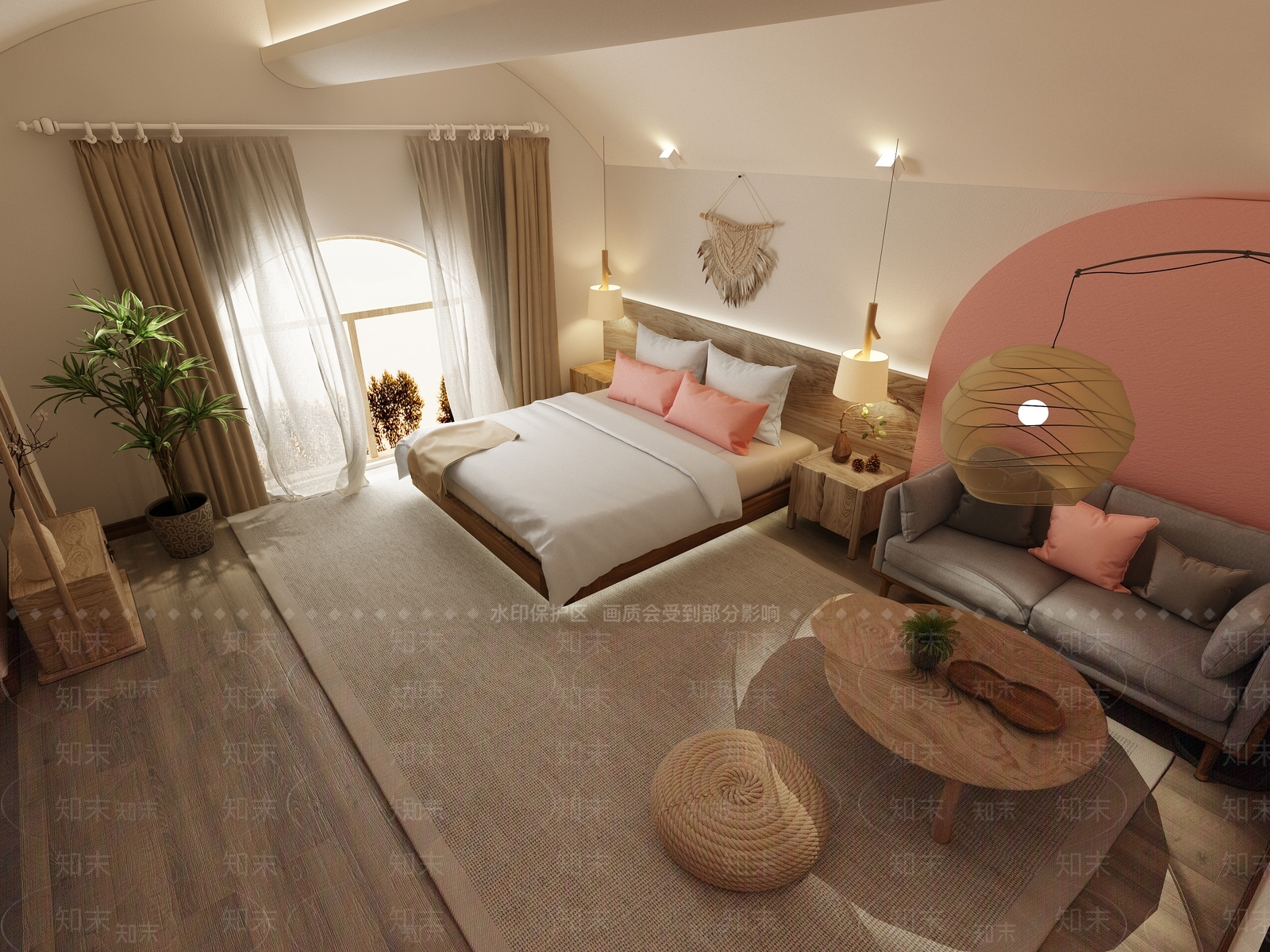 日式民宿3D模型下载【ID:973413665】