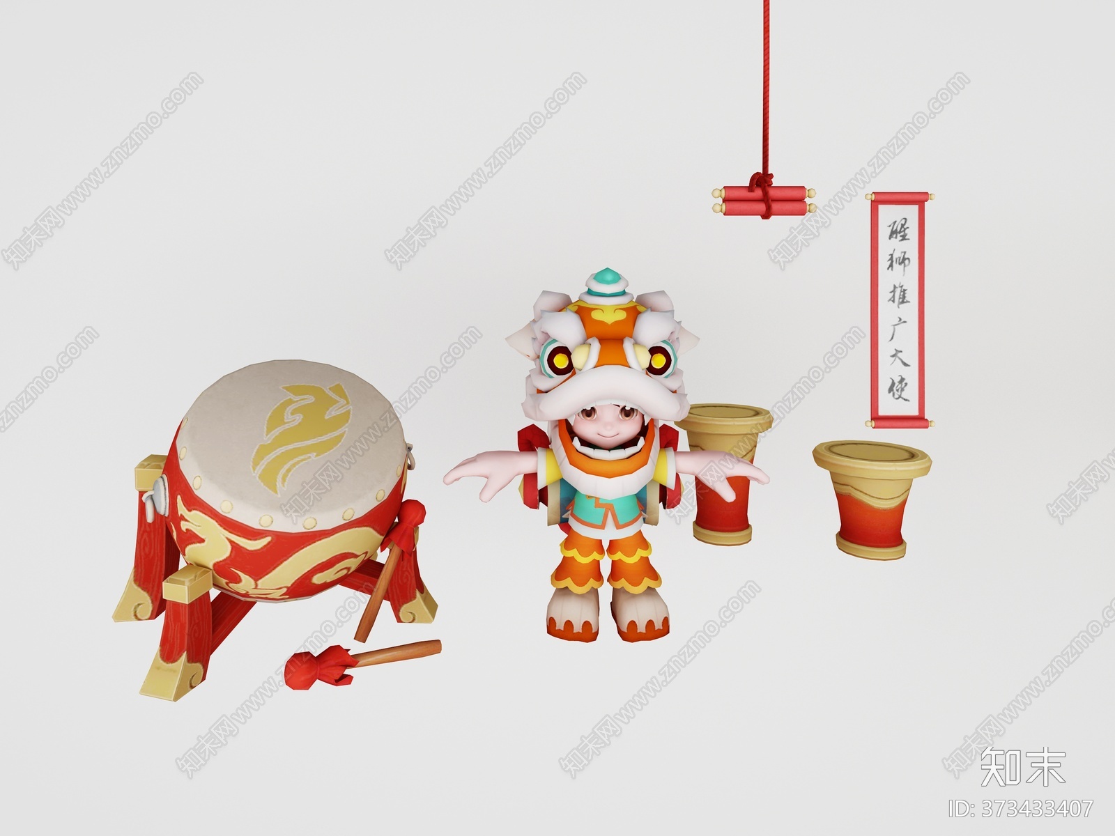 现代人物角色CG模型下载【ID:373433407】