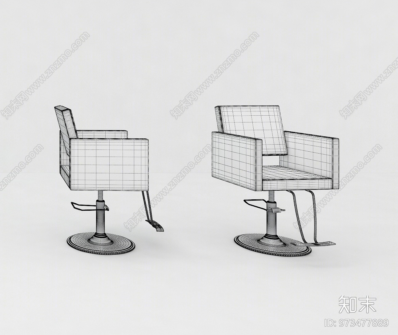 现代按摩椅3D模型下载【ID:973477889】