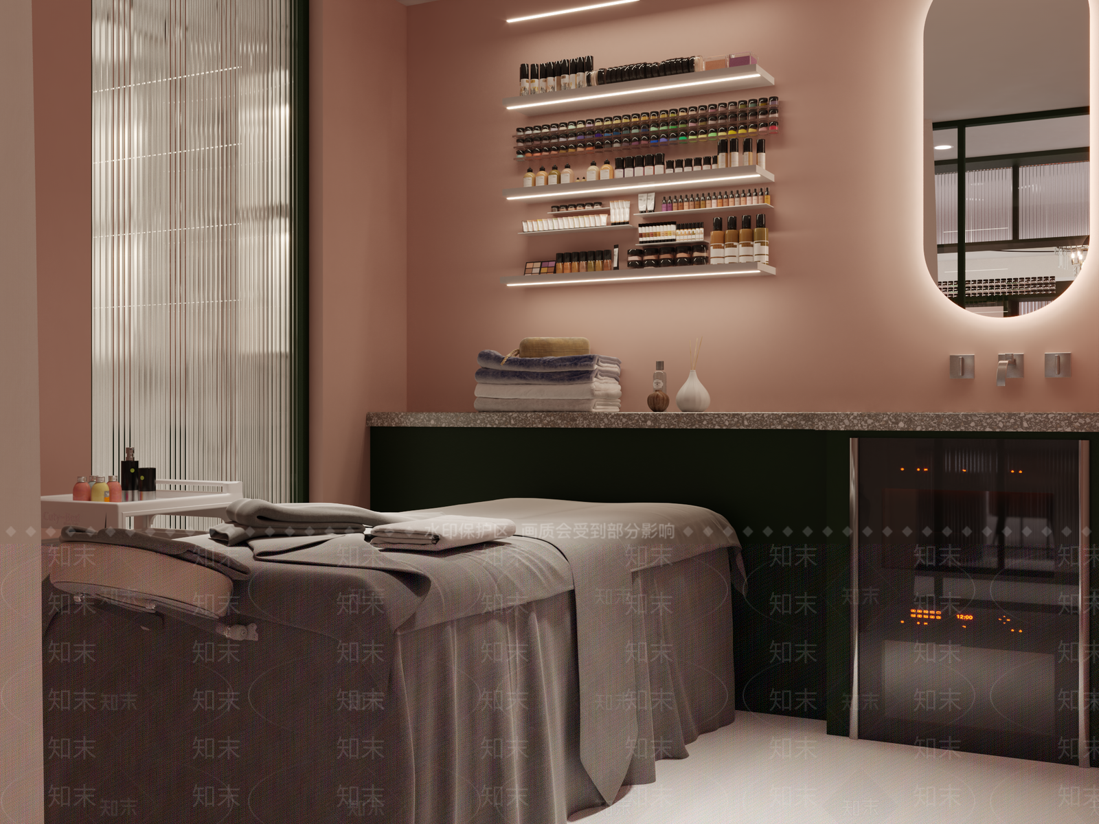 现代美甲店3D模型下载【ID:273533984】