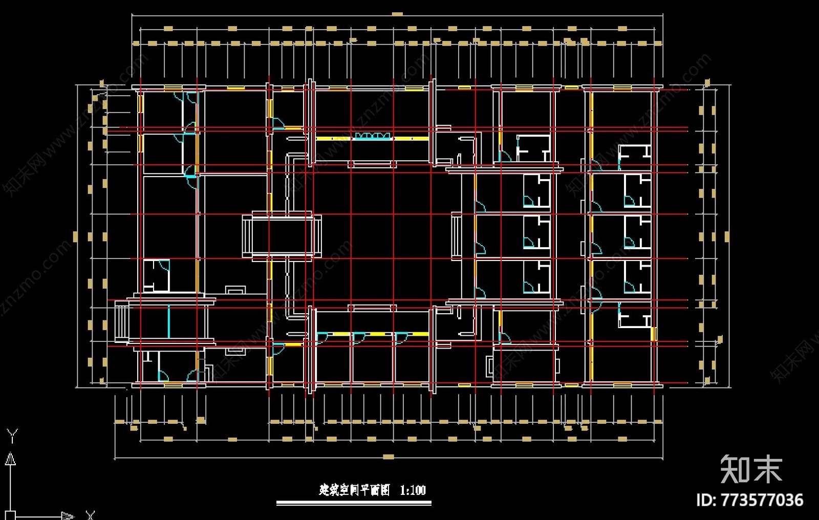 北京四合院cad图纸施工图下载【ID:773577036】