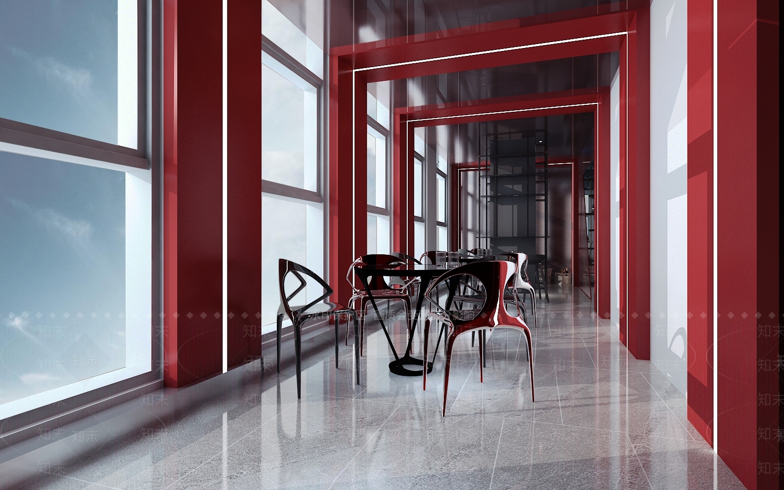 现代健身房3D模型下载【ID:373578757】