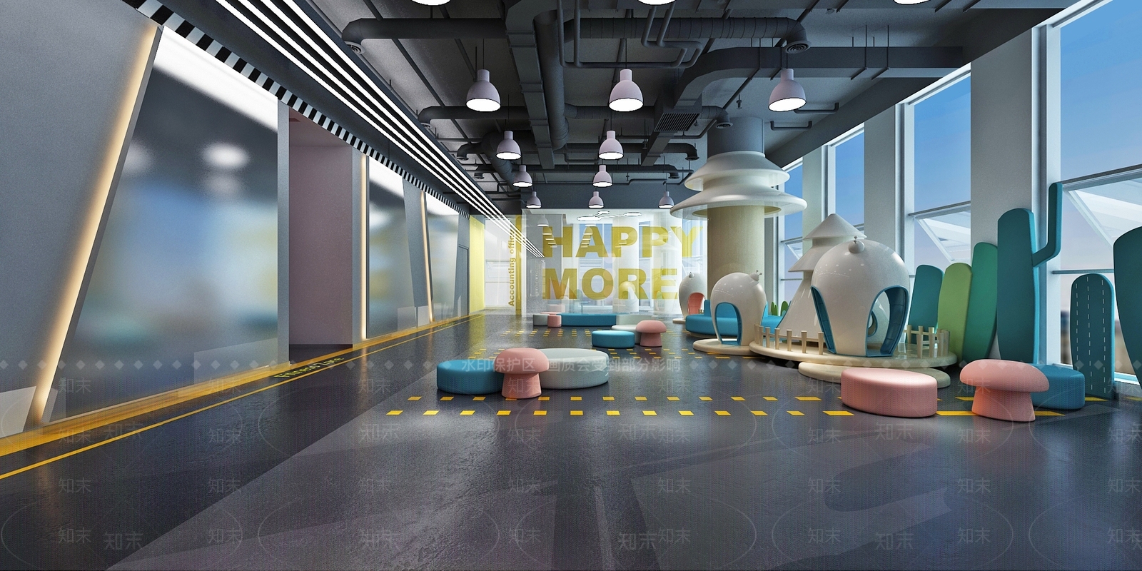现代健身房3D模型下载【ID:373578776】
