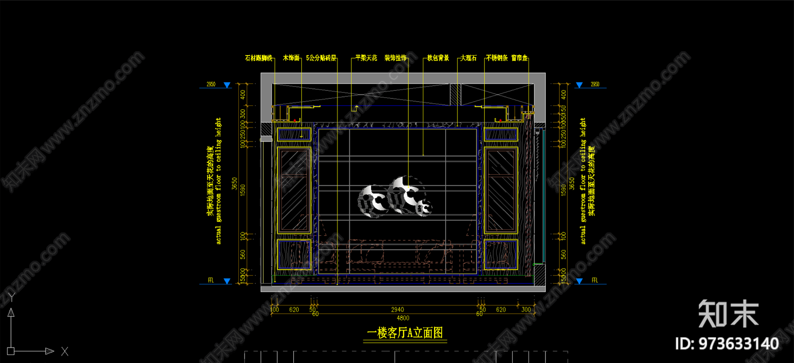 cad独栋别cad施工图下载【ID:973633140】