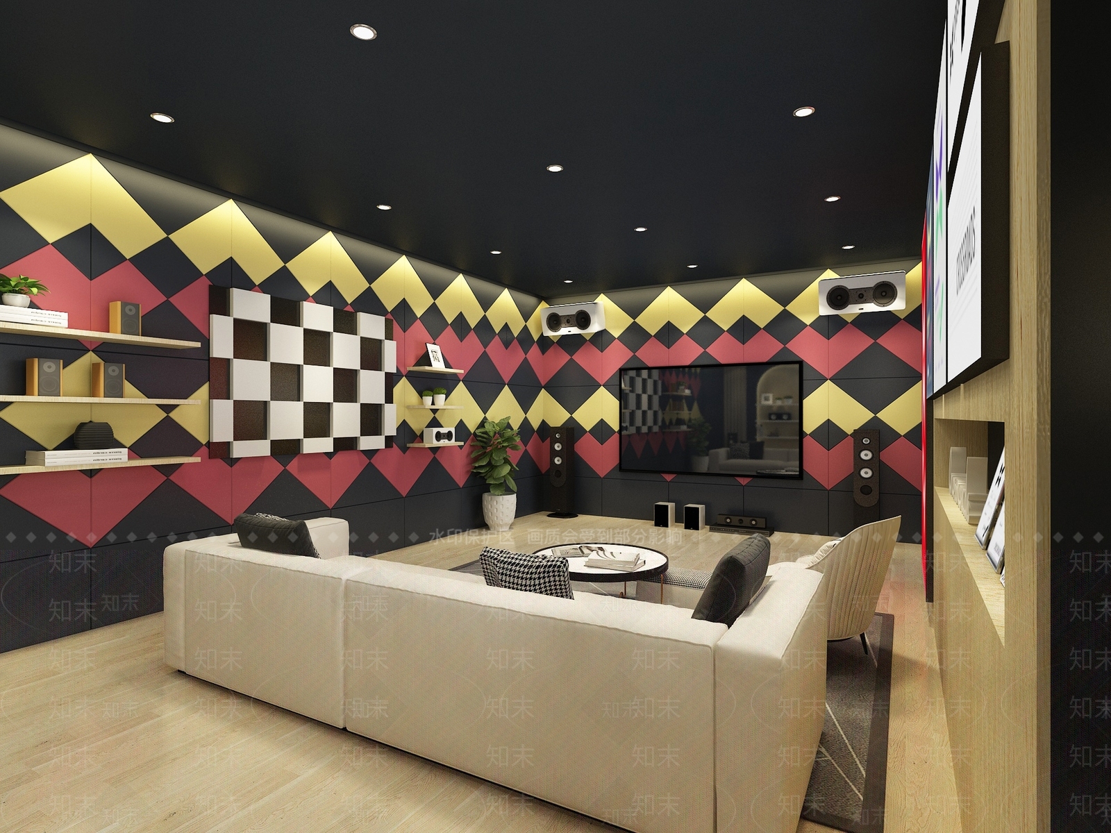 现代音响店3D模型下载【ID:373636014】