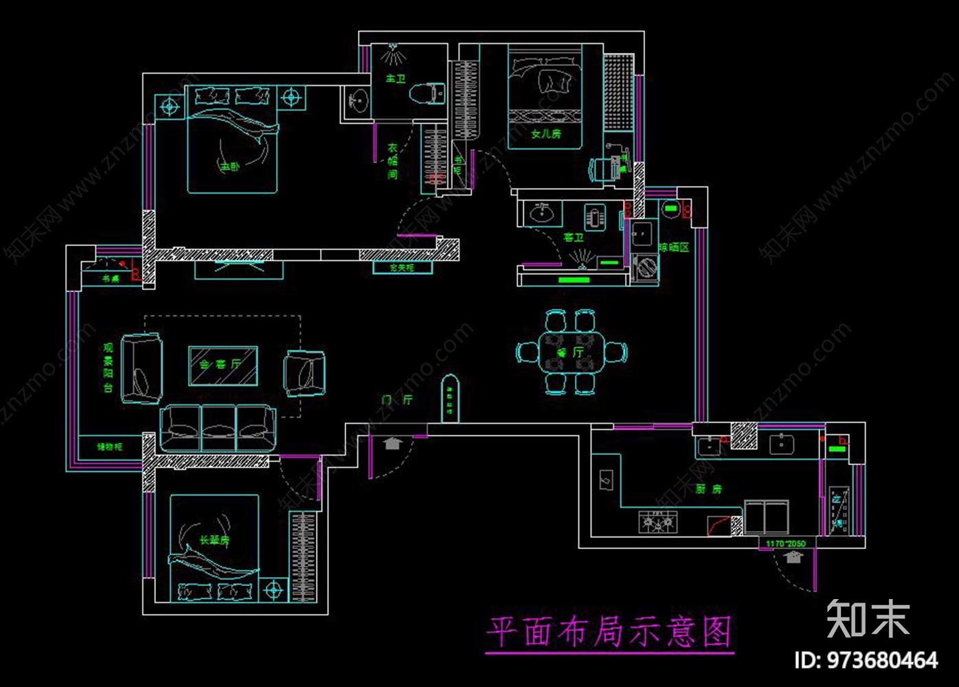 现代概念方案施工图下载【ID:973680464】