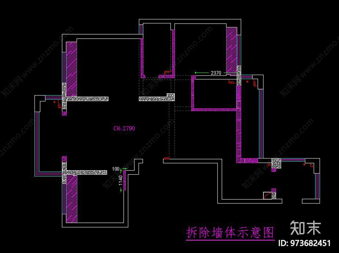 现代公寓概念方案施工图下载【ID:973682451】