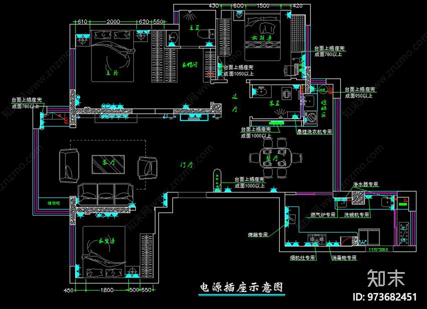 现代公寓概念方案施工图下载【ID:973682451】