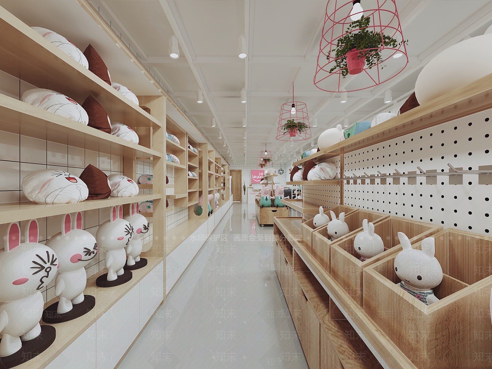 现代玩具店3D模型下载【ID:673696996】