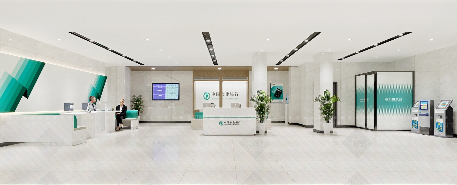 现代银行3D模型下载【ID:273721873】