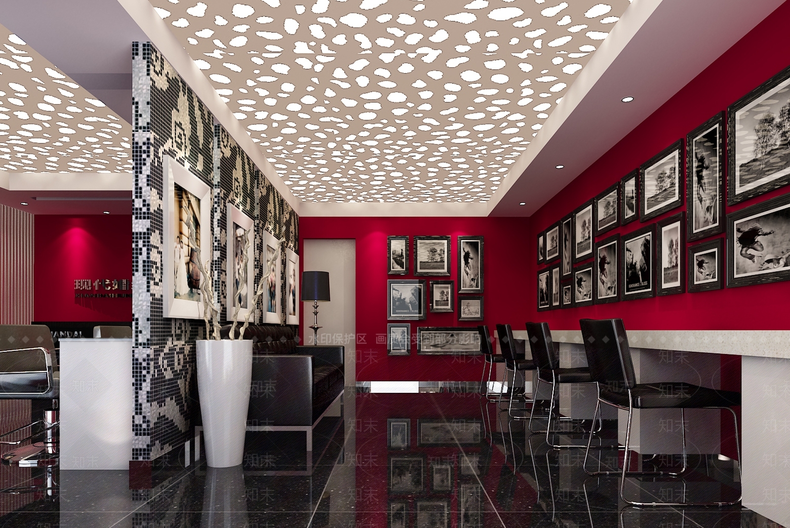 现代婚庆布置店3D模型下载【ID:373764128】