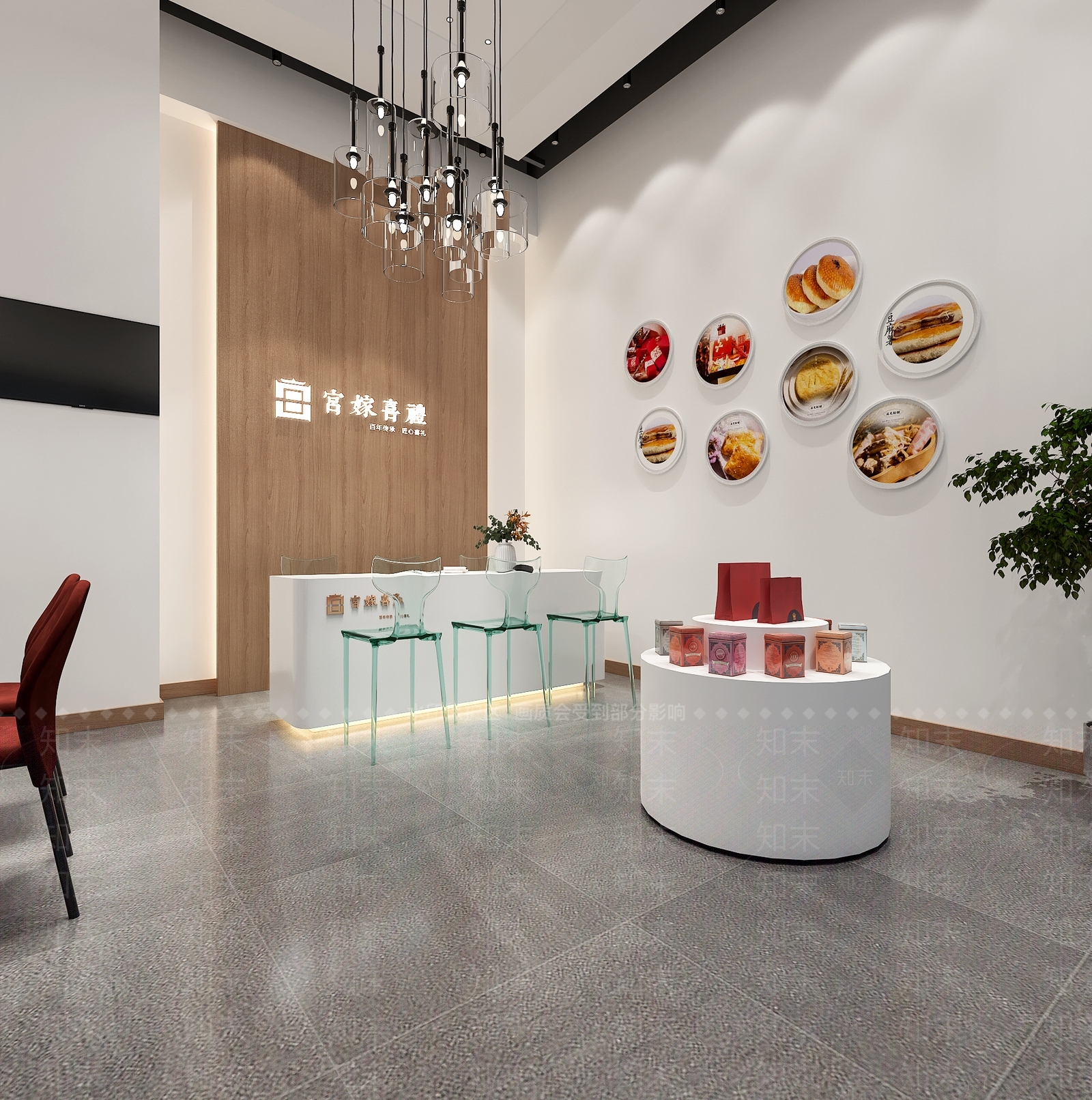 现代礼品店3D模型下载【ID:673766952】
