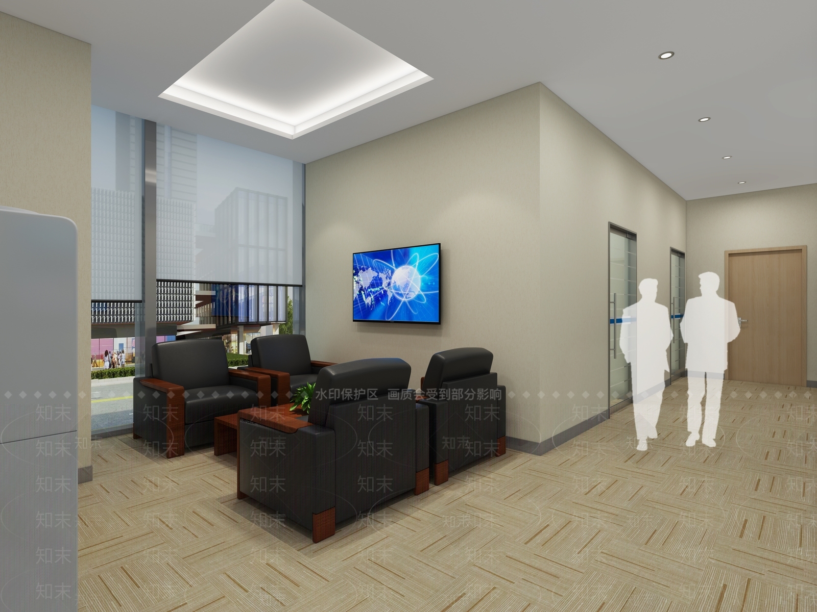 现代银行3D模型下载【ID:273863843】