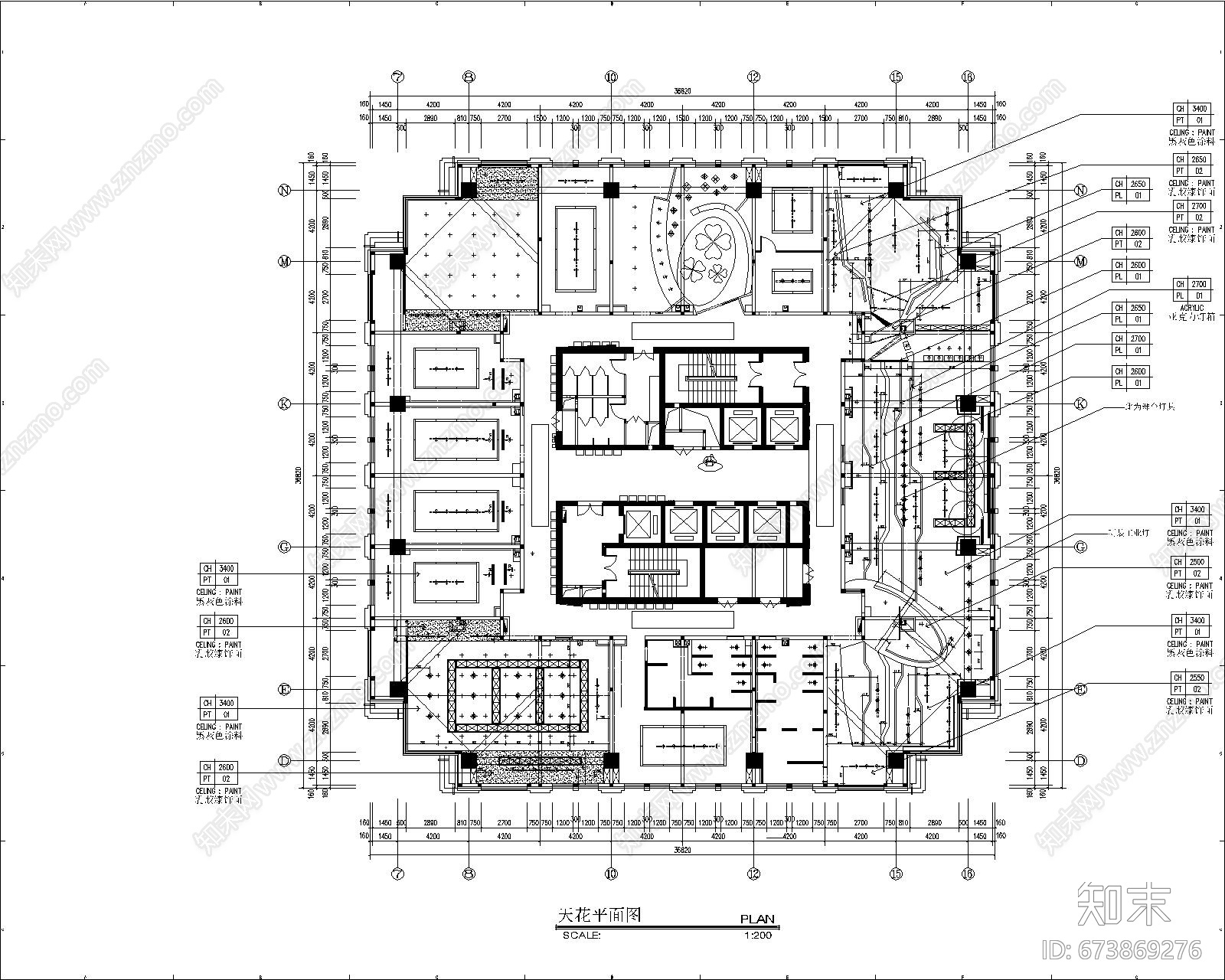 健身房cad施工图下载【ID:673869276】