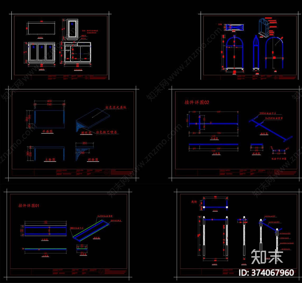 女装专卖店cad施工图下载【ID:374067960】
