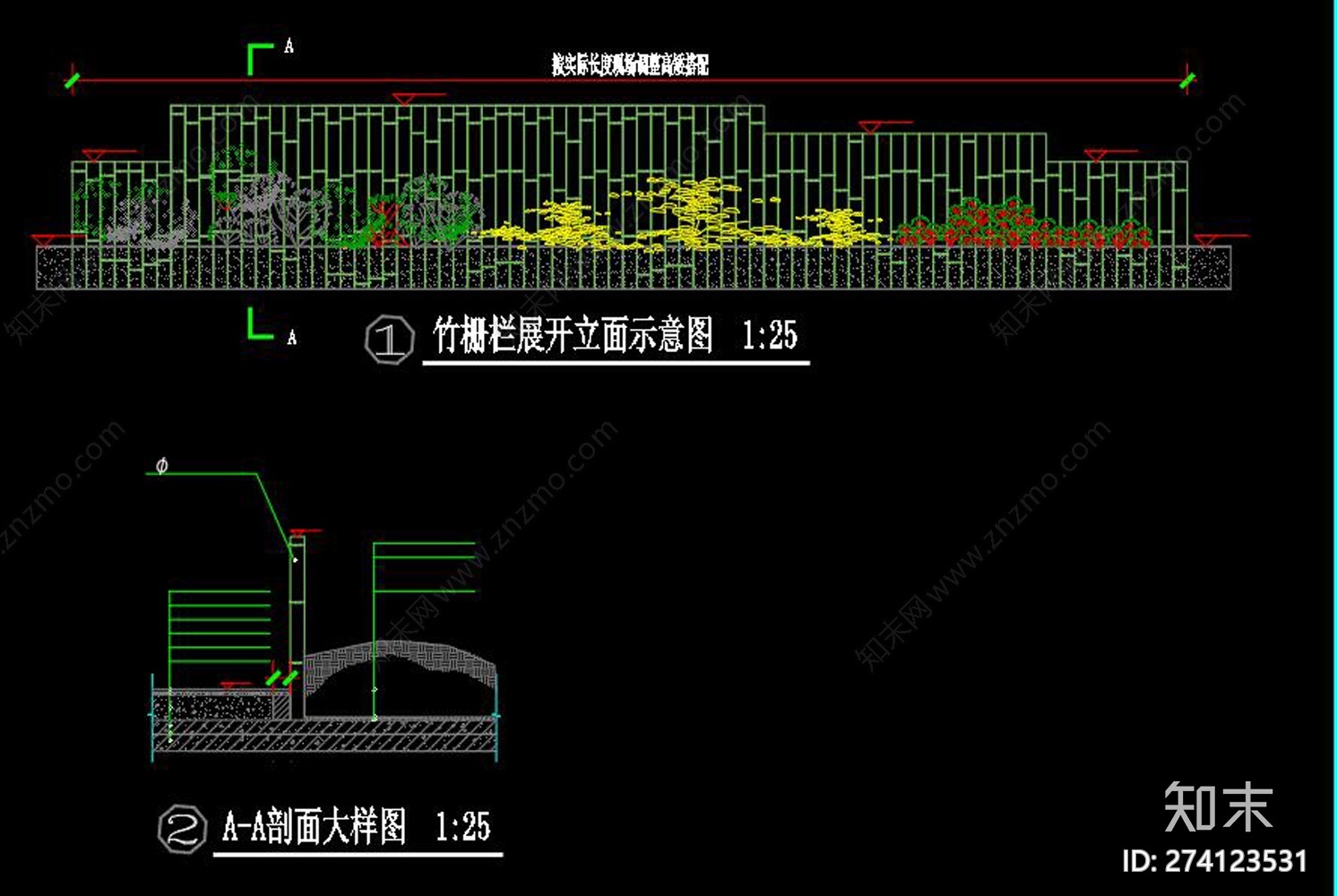 全套日式庭院景观施工图下载【ID:274123531】