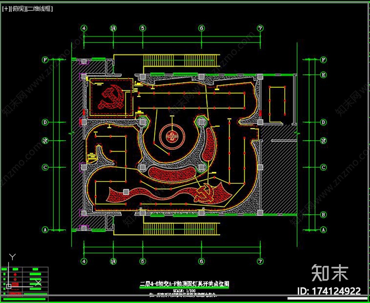 文化展厅cad施工图下载【ID:174124922】