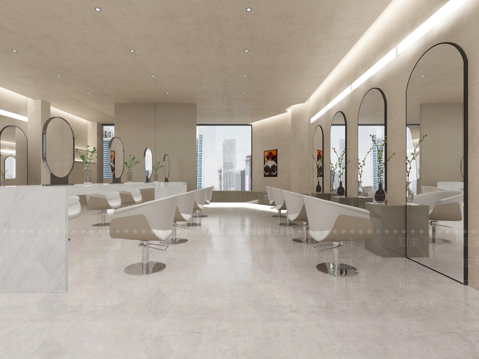 现代理发店3D模型下载【ID:974151521】