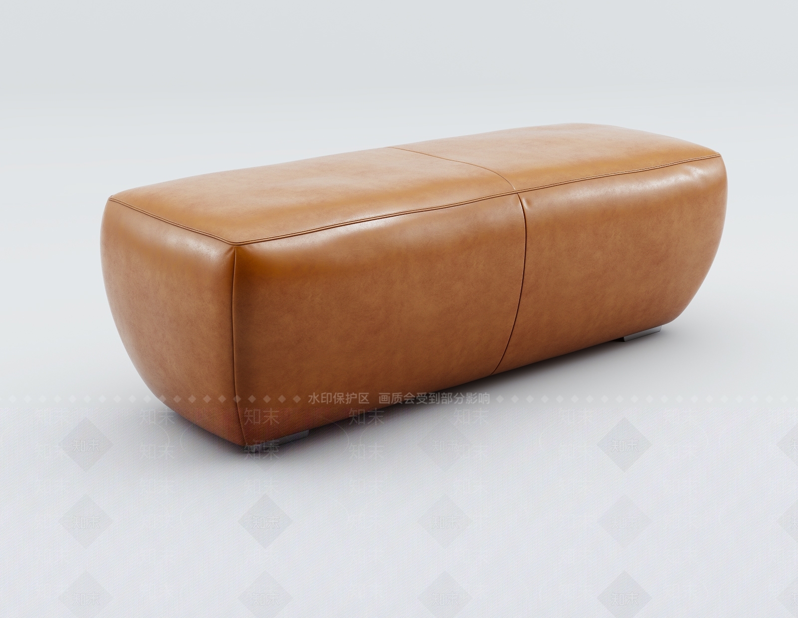 现代床尾凳3D模型下载【ID:474162410】