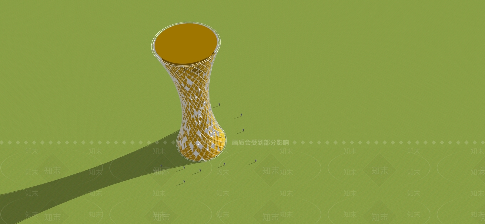 现代风格景观小建筑SU模型下载【ID:674226773】