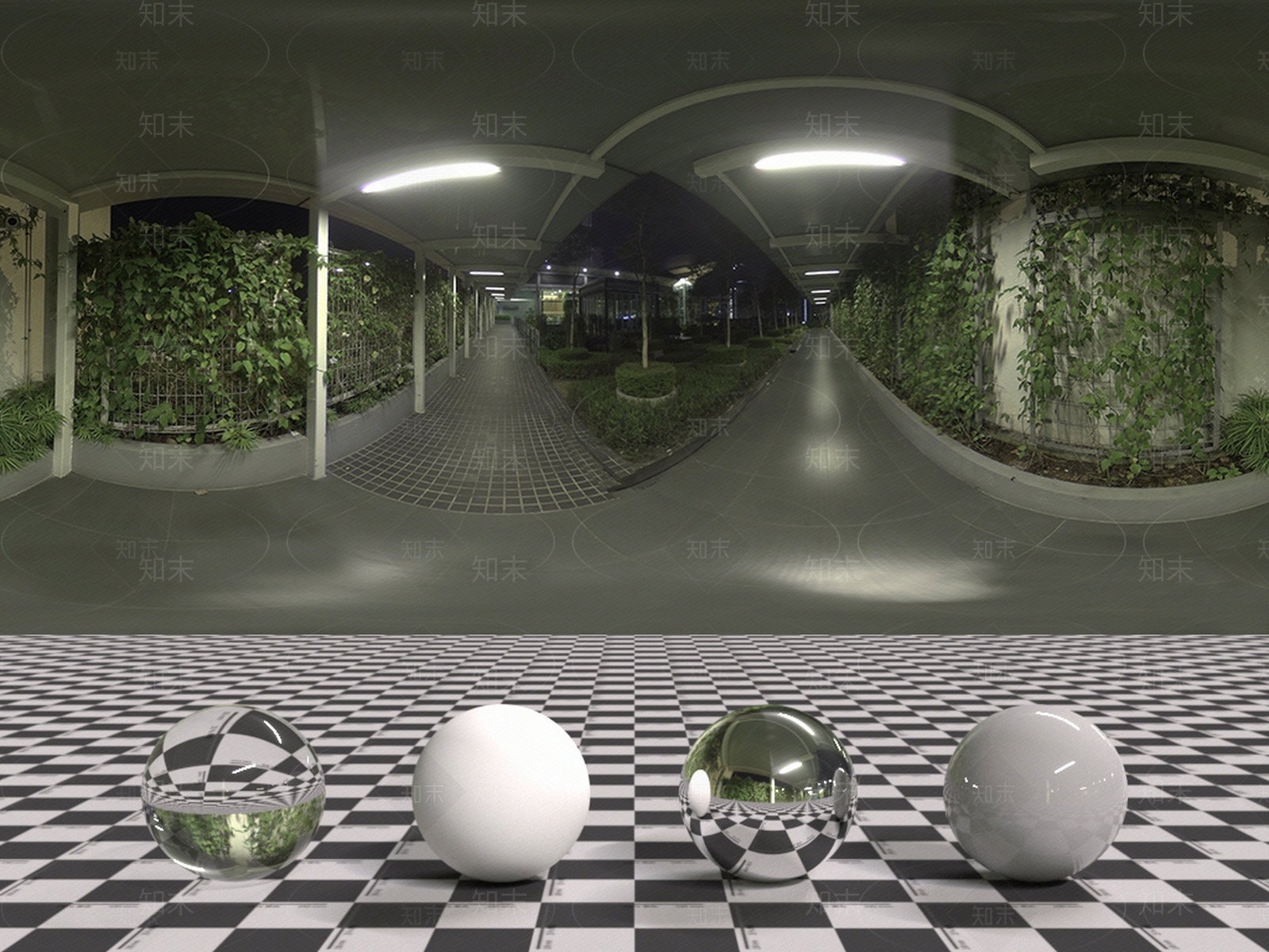 HDR室内植物室贴图下载【ID:674250679】