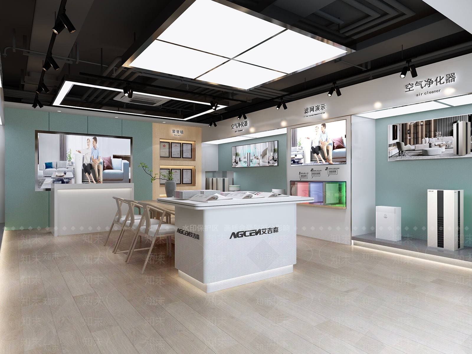 工业风专卖店3D模型下载【ID:374402009】