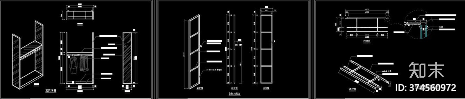 女装店cad施工图下载【ID:374560972】