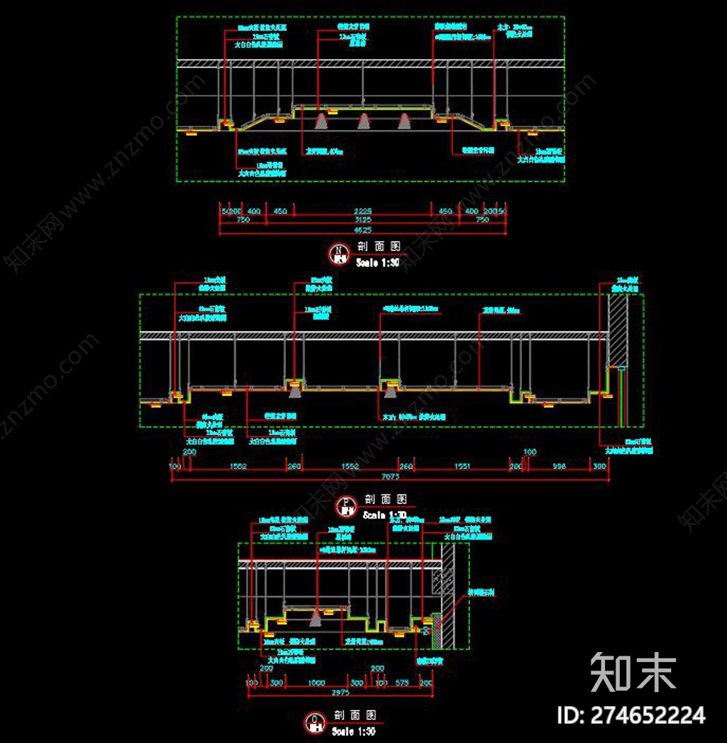 空心砖干挂石材及埋板节点图施工图下载【ID:274652224】