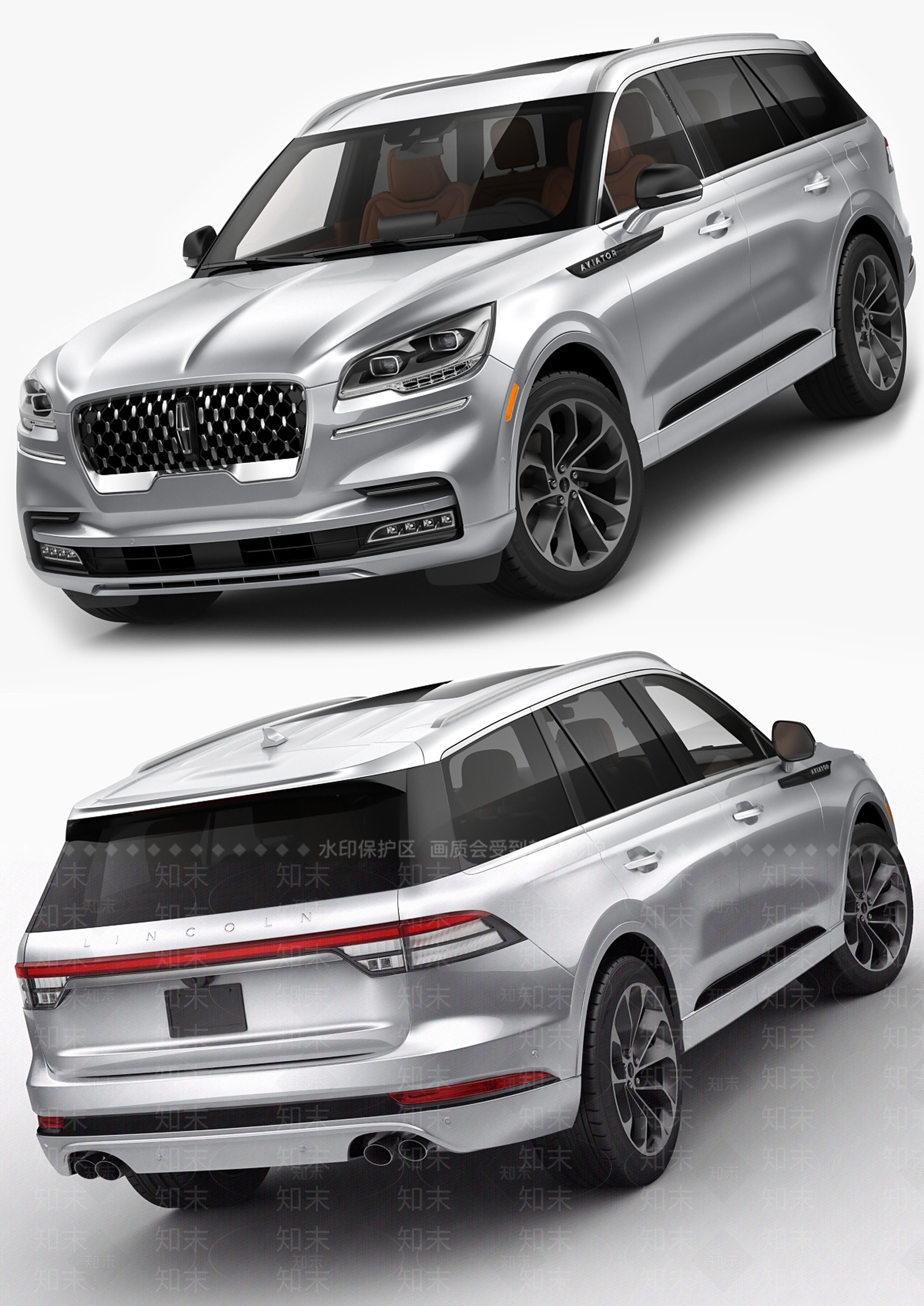 现代林肯汽车3D模型下载【ID:974664761】