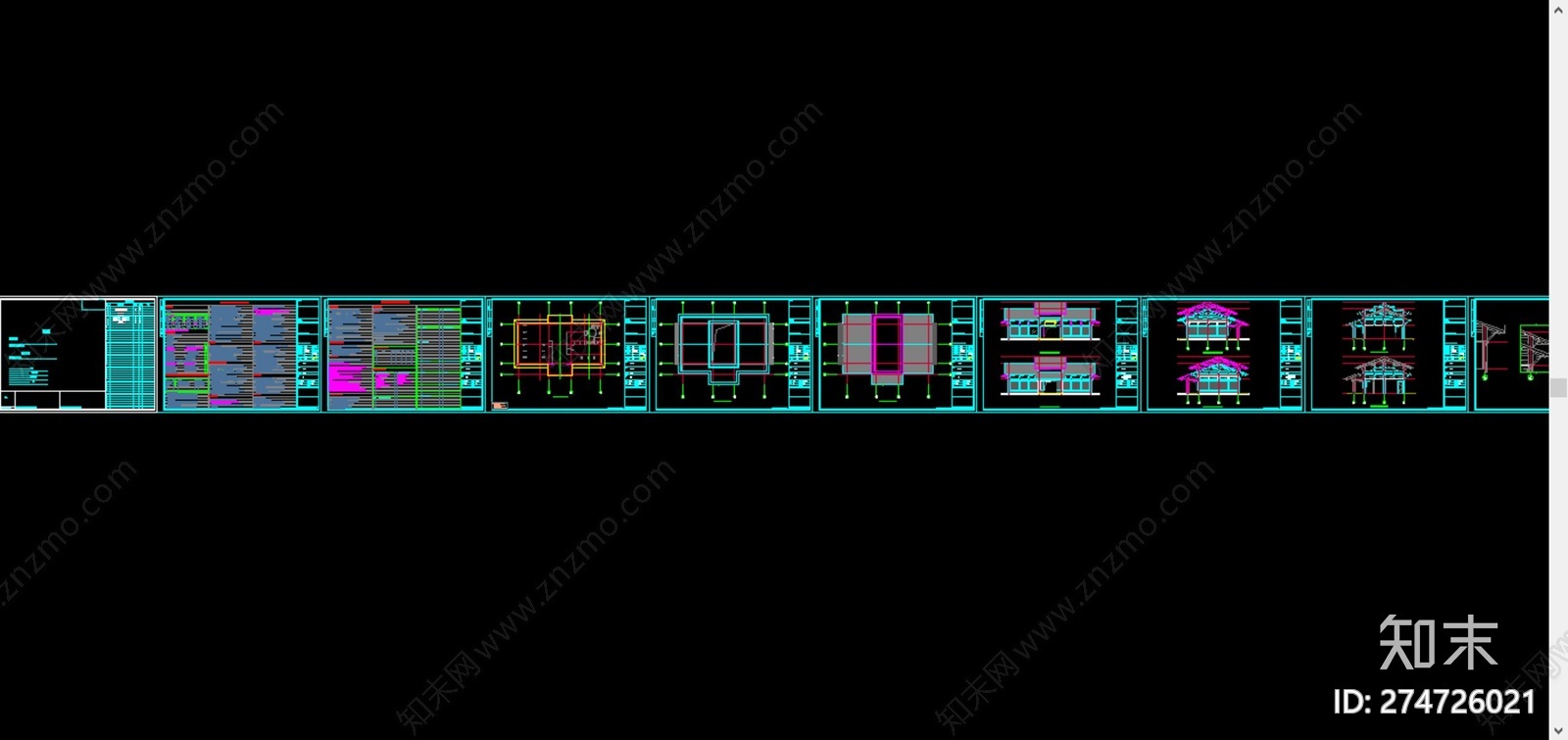 茅草屋效果图施工图下载【ID:274726021】