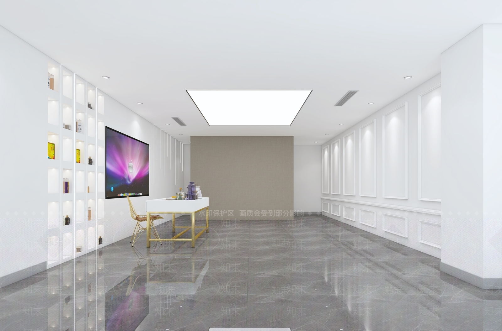 现代直播间3D模型下载【ID:974823985】